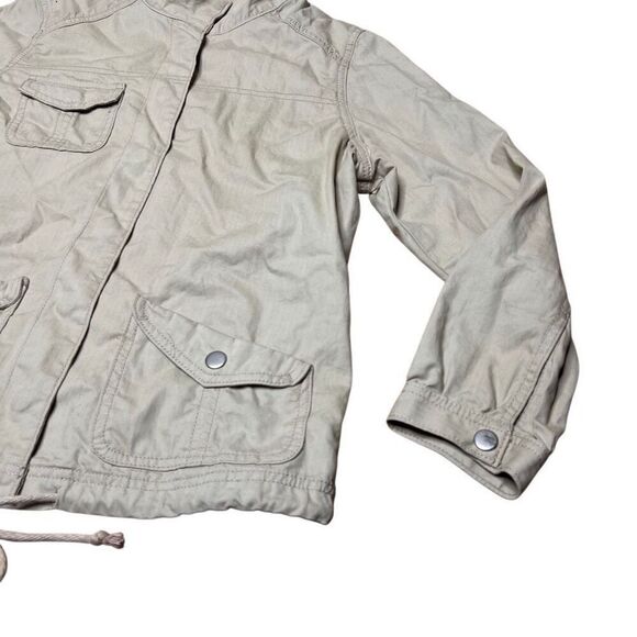 Y2K Levi’s Khaki Button Down Jacket Medium - Picture 3 of 9